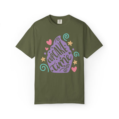 Cupcake Time Mysterious Flavors Tee Delicious Deception Stealthy Sweets Unisex Heavy Cotton T-Shirt