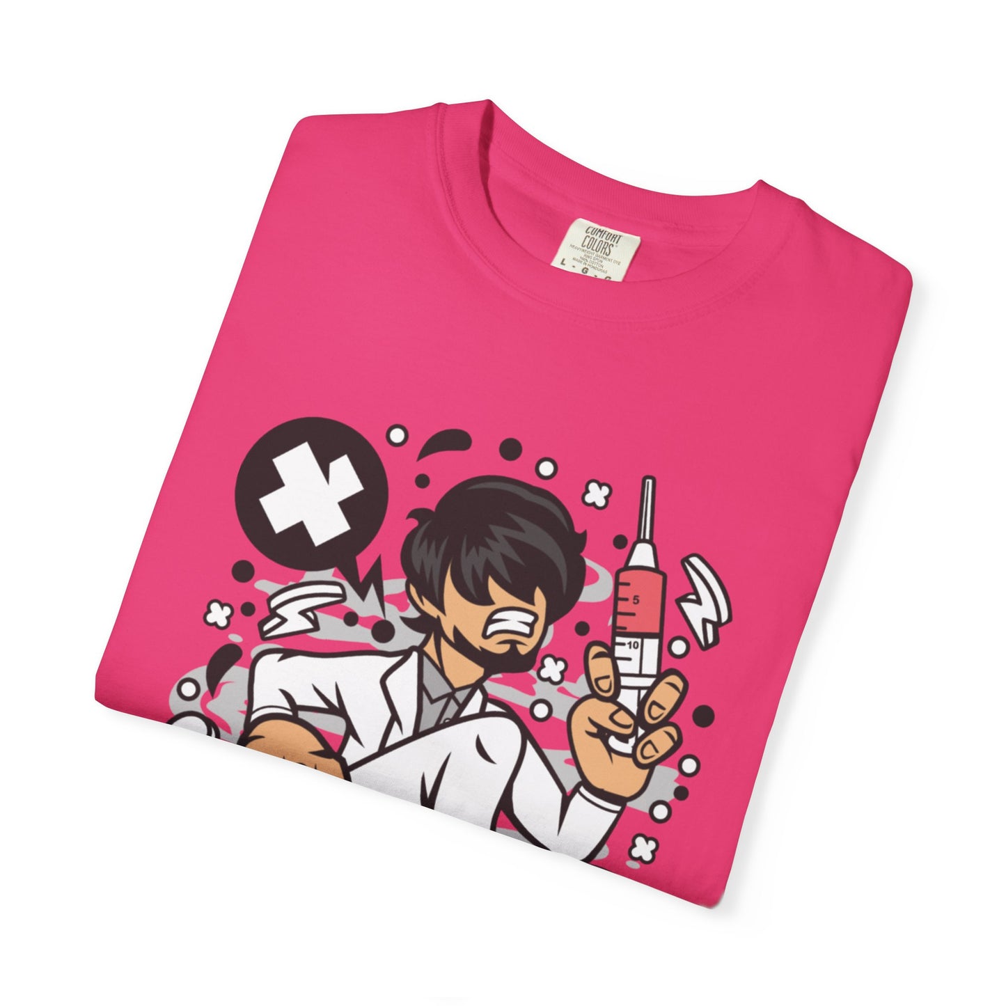 Doctor Superpower Medical Mastery Wellness Warriors Tee Medical Mentor Unisex Heavy Cotton T-Shirt