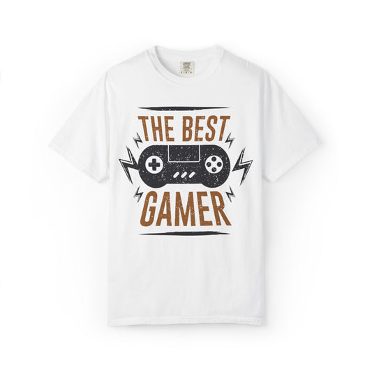 The Best Gamer Warriors Tee Non-Stop Playing Gaming Obsession Unisex Heavy Cotton T-Shirt