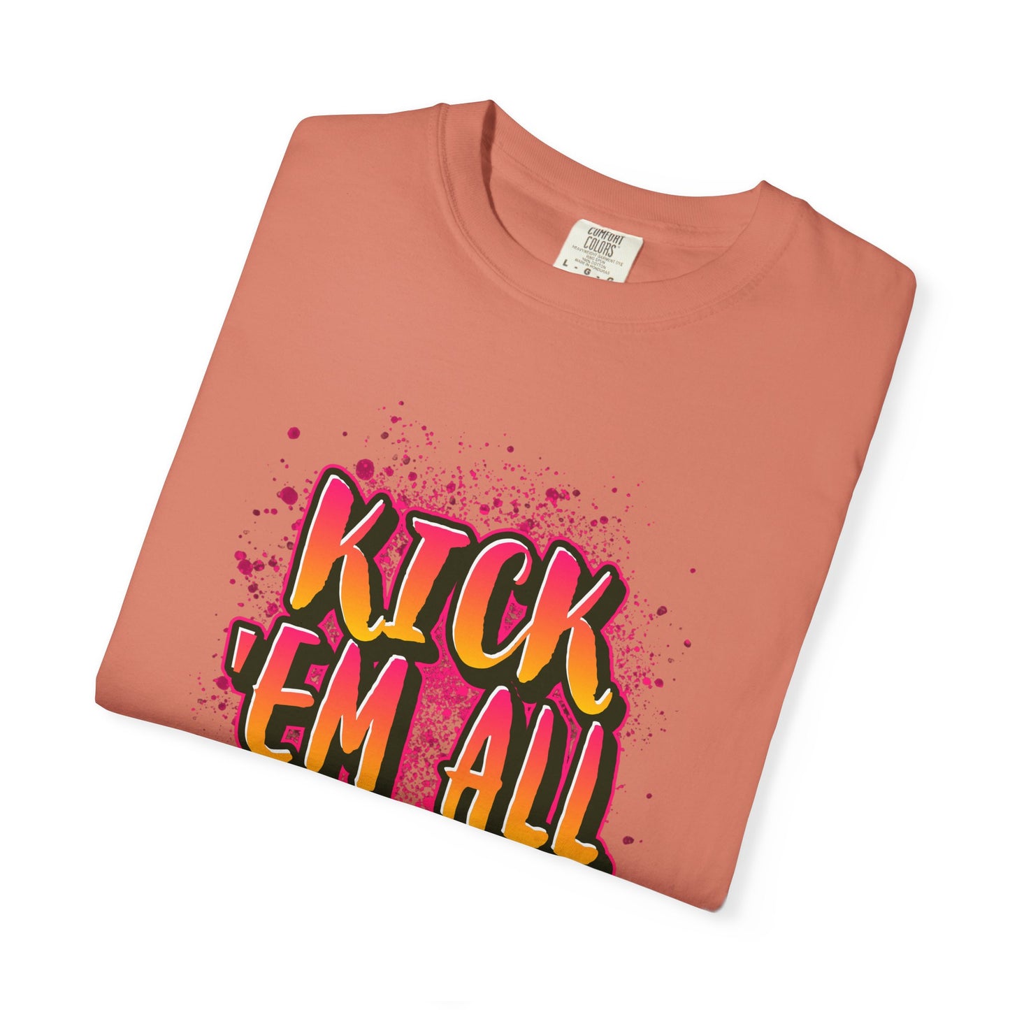Kick Em All Unisex Heavy Cotton T-Shirt