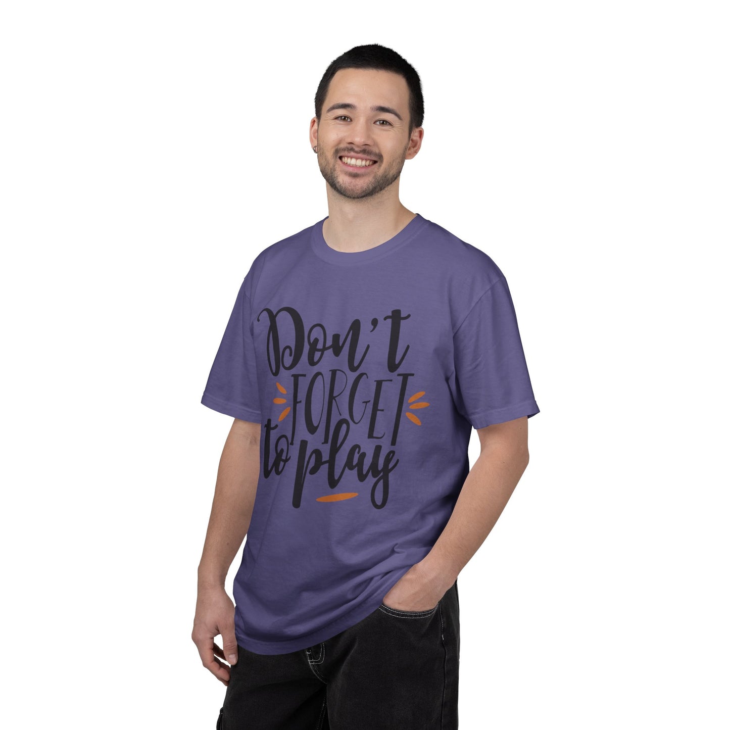 Don’t Forget To Play Warriors Tee Non-Stop Playing Gaming Obsession Unisex Heavy Cotton T-Shirt