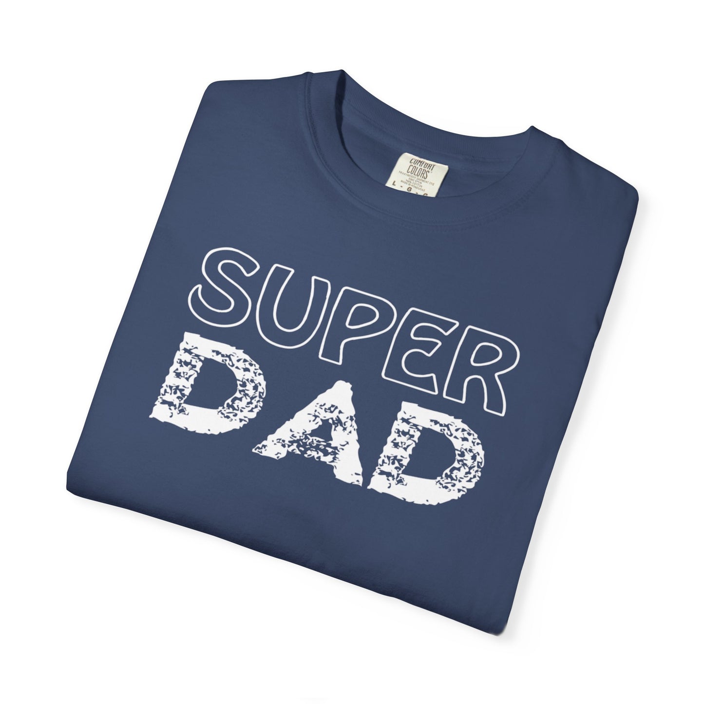 Super Dad Embracing Fatherhood Tee Growing Our Family Anticipating Parenthood Unisex Heavy Cotton T-Shirt