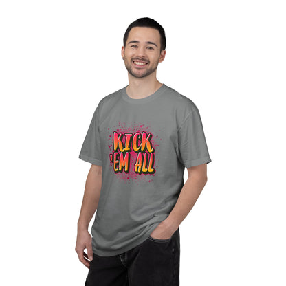Kick Em All Unisex Heavy Cotton T-Shirt