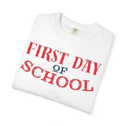 Funny First Day School Learning Legend Super Scholar Junior Geniuses Science Star Student’s Day Unisex Heavy Cotton T-Shirt