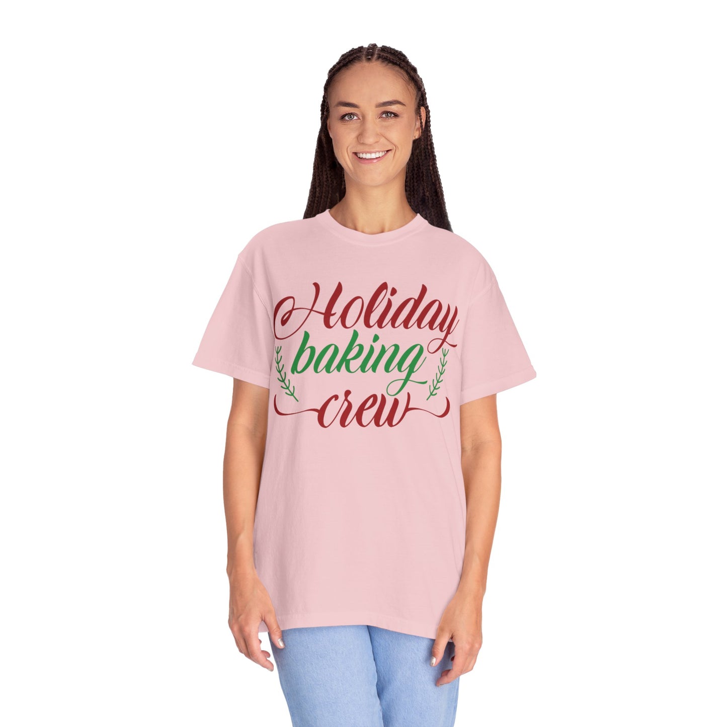 Holiday Baking Crew Xmas Cakes Christmas Cookies Festival Season Unisex Heavy Cotton T-Shirt