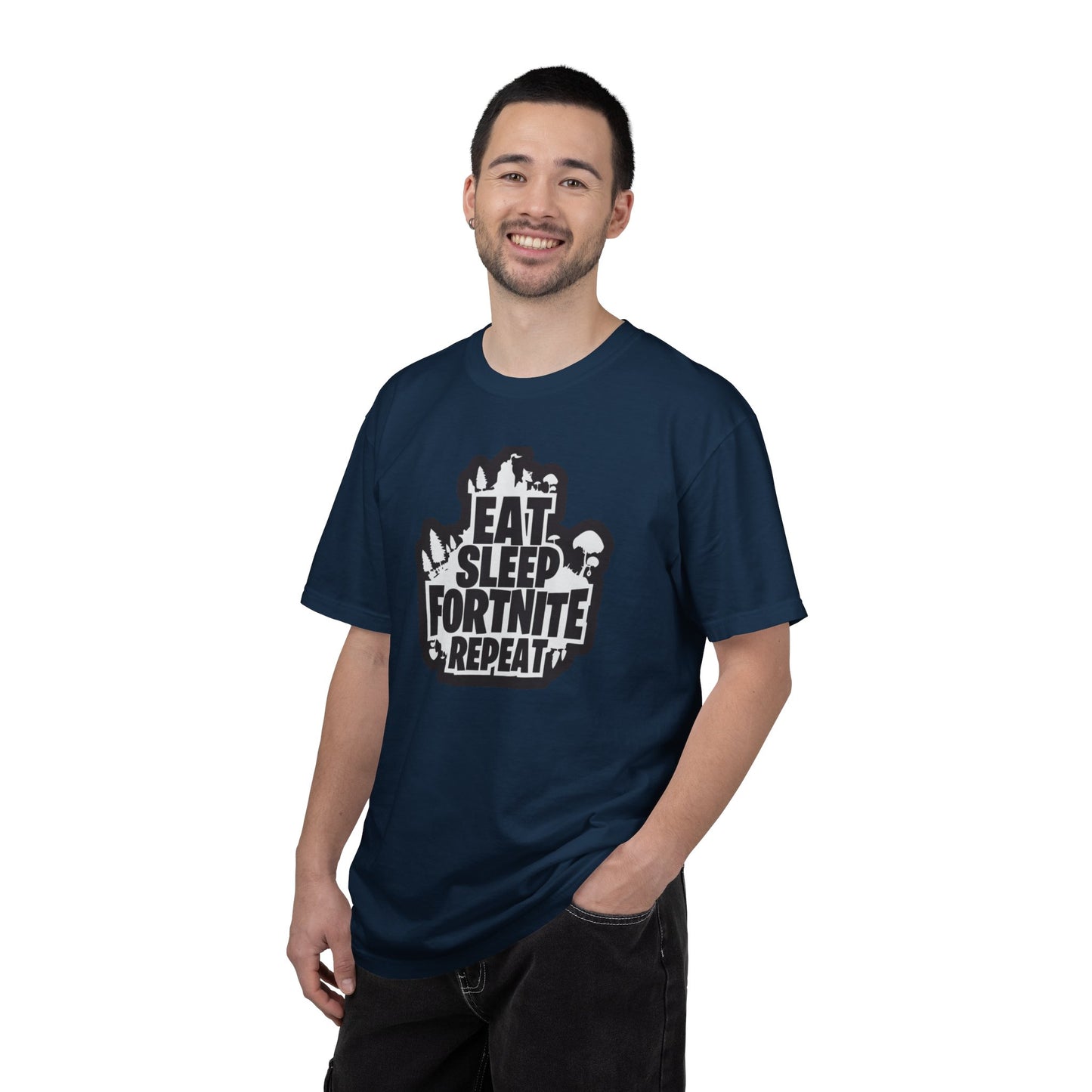 Eat Sleep Fortnite Battle Royale Squad Gameplay Passion Tee Solo Missions Social Gaming Unisex Heavy Cotton T-Shirt
