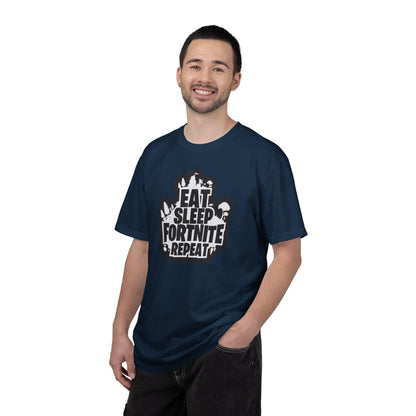 Eat Sleep Fortnite Battle Royale Squad Gameplay Passion Tee Solo Missions Social Gaming Unisex Heavy Cotton T-Shirt
