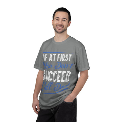 If At First You Don’t Succeed Call Dad Family Moments Fatherly Care Family Values Passion Graphic Print Style Tee Gift For Friends Family Fathers Day Birthday Celebrations Special Events Casual Wear