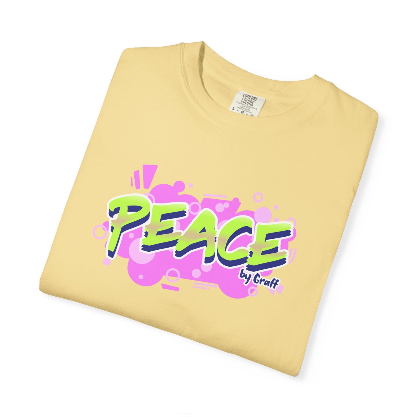 Graffiti Logo Maker Featuring Bubbly Graphics Unisex Heavy Cotton T-Shirt