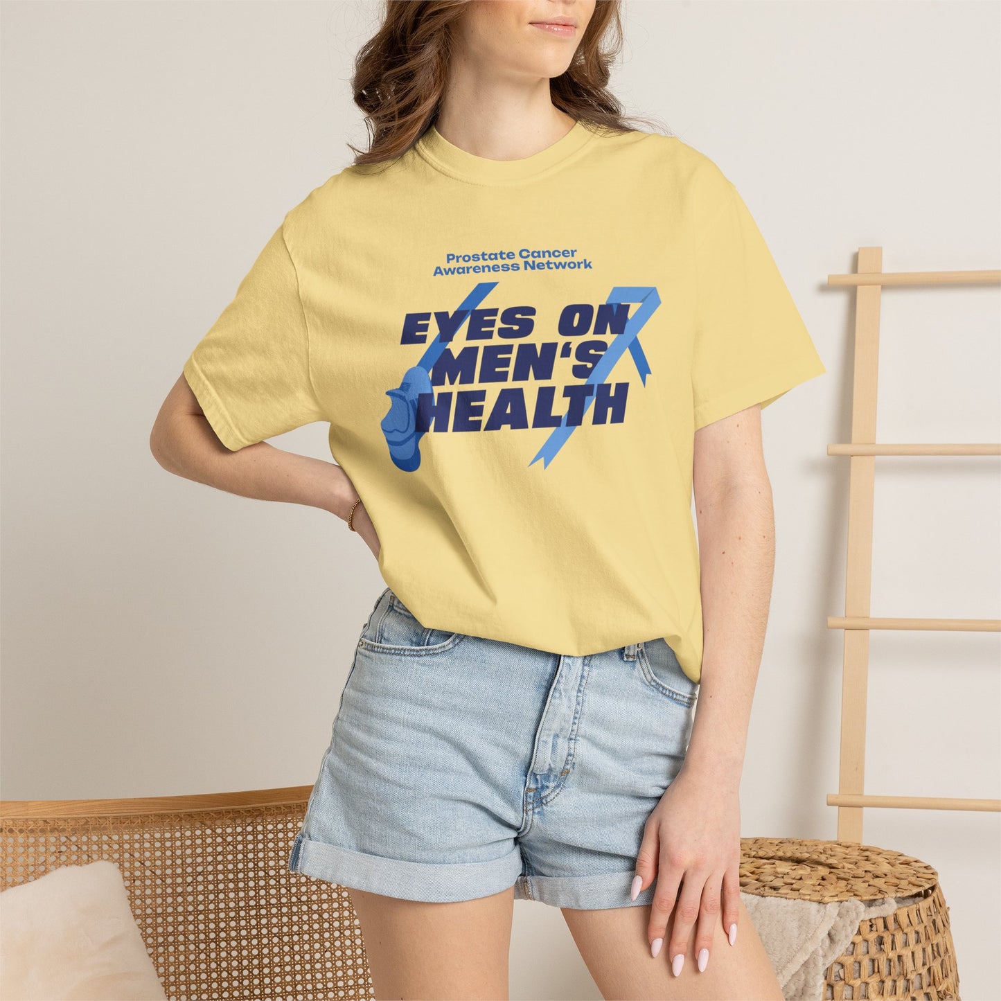 Eyes on Mens Health Unisex Heavy Cotton T-Shirt