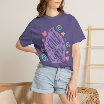 Cupcake Time Mysterious Flavors Tee Delicious Deception Stealthy Sweets Unisex Heavy Cotton T-Shirt