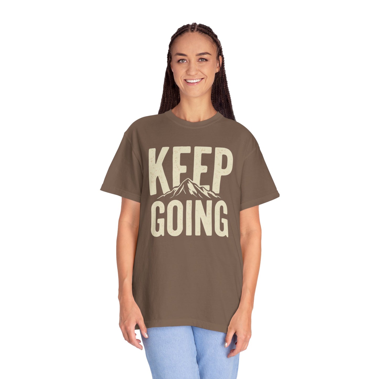 Keep Going - Unisex Garment-Dyed T-shirt