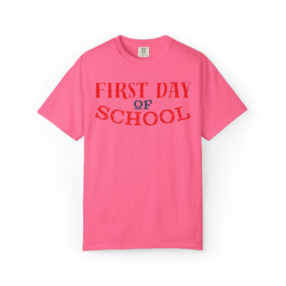 Funny First Day School Learning Legend Super Scholar Junior Geniuses Science Star Student’s Day Unisex Heavy Cotton T-Shirt