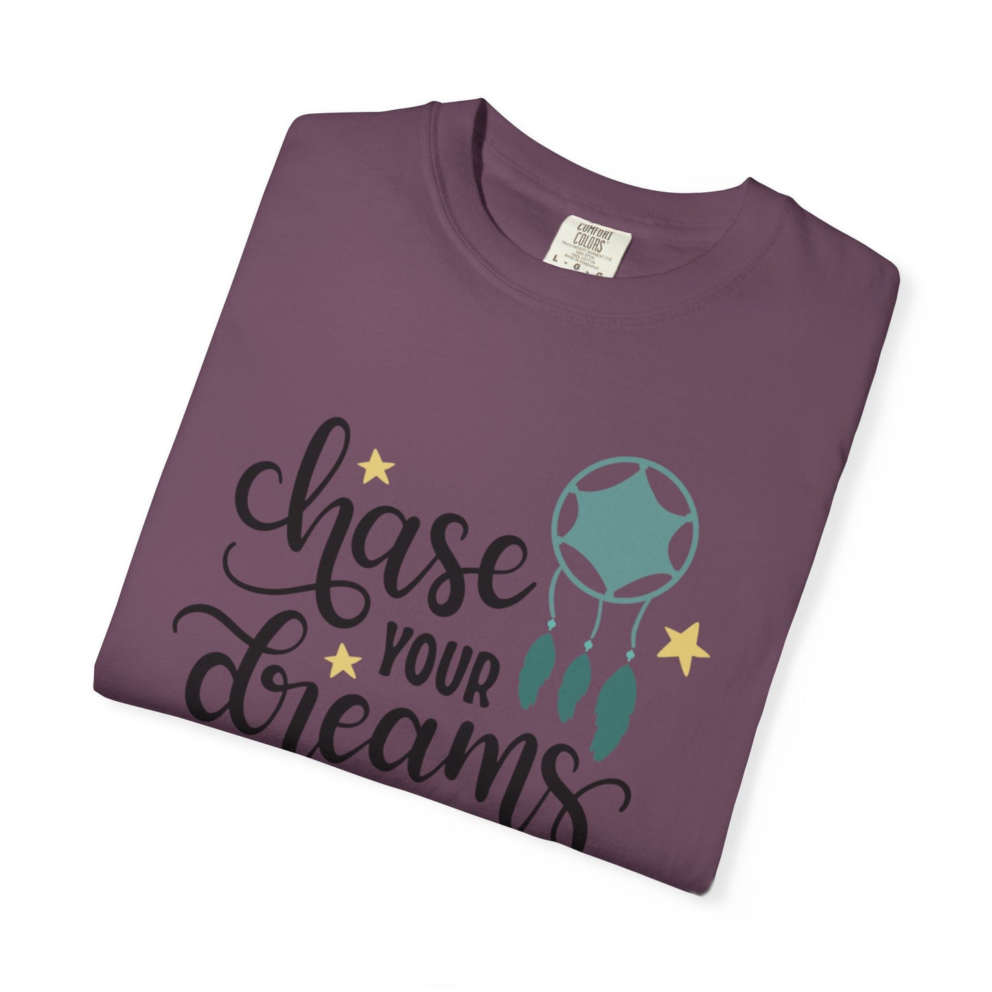 Chase Your Dreams Creativity Imagination Tee Determination Reach For The Stars Unisex Heavy Cotton T-Shirt