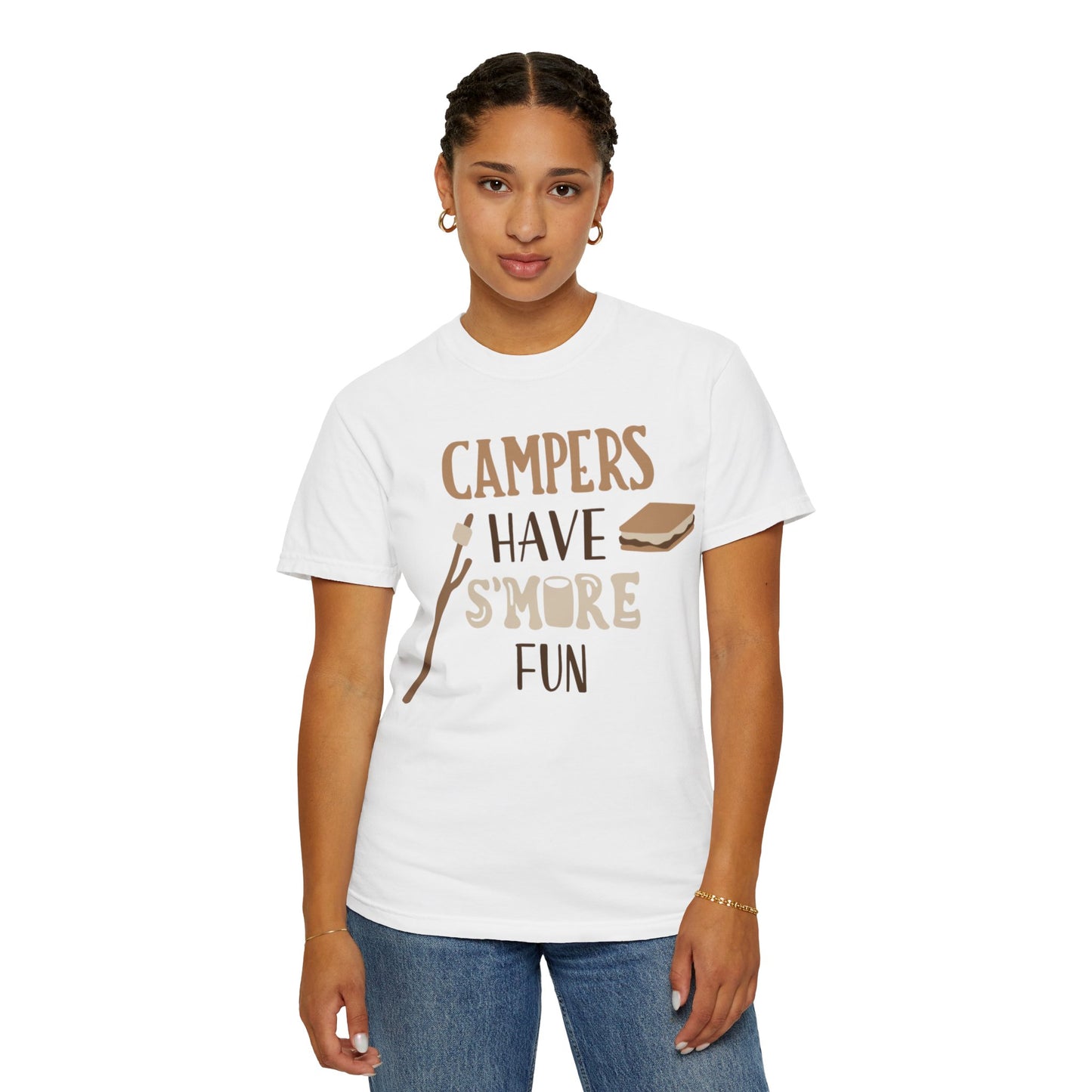Campers Adventure Mountain Tee Belays Ropes Fun Activities Unisex Heavy Cotton T-Shirt