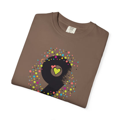 9 Nine Number Flowers Heartwarming Lovely Trendy Tee Sweet Charismatic Beautiful Fragrance Rose Unisex Heavy Cotton T-Shirt