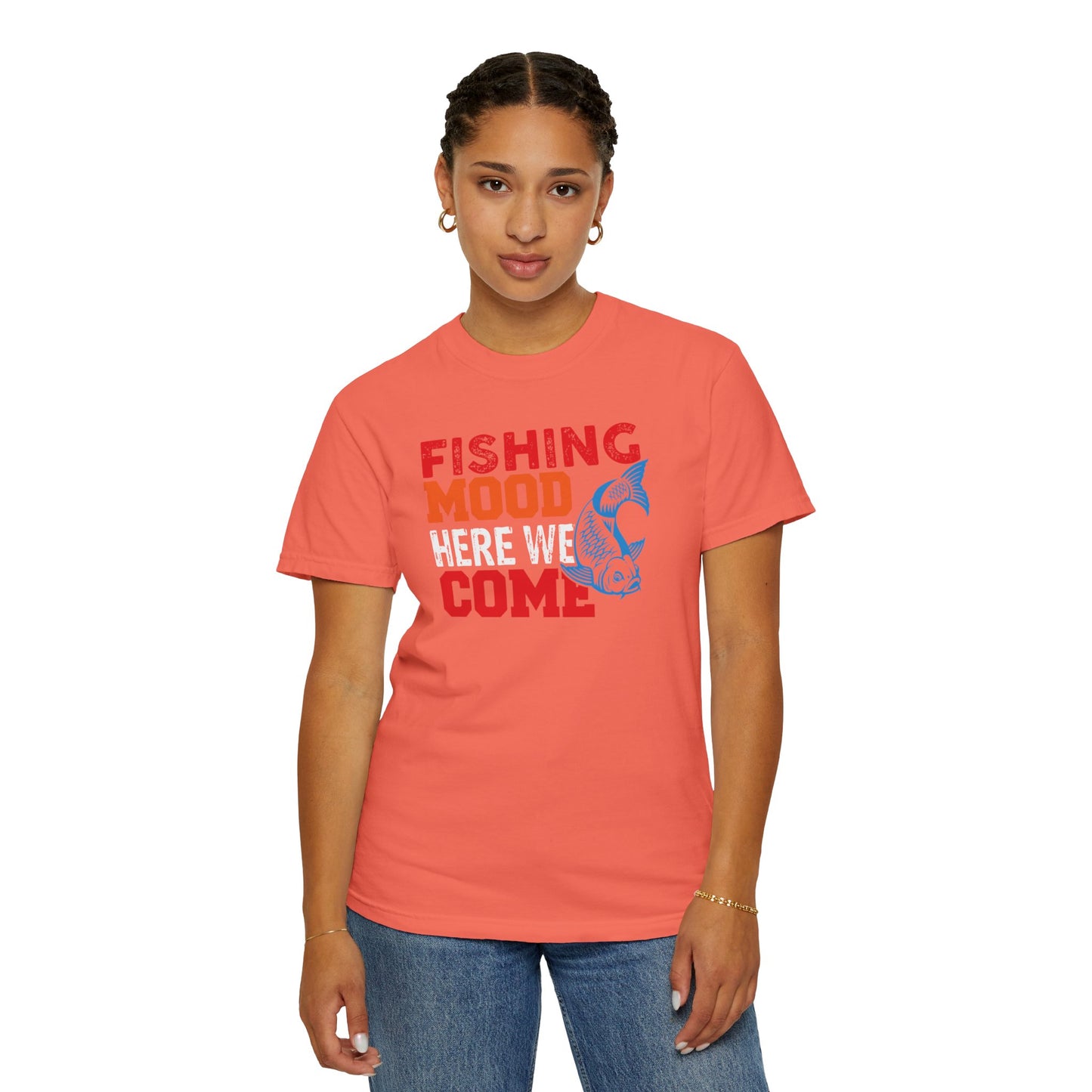 Fishing Mood Fishing Gear Sarcastic Fisherman Fishing Tee Unisex Heavy Cotton T-Shirt