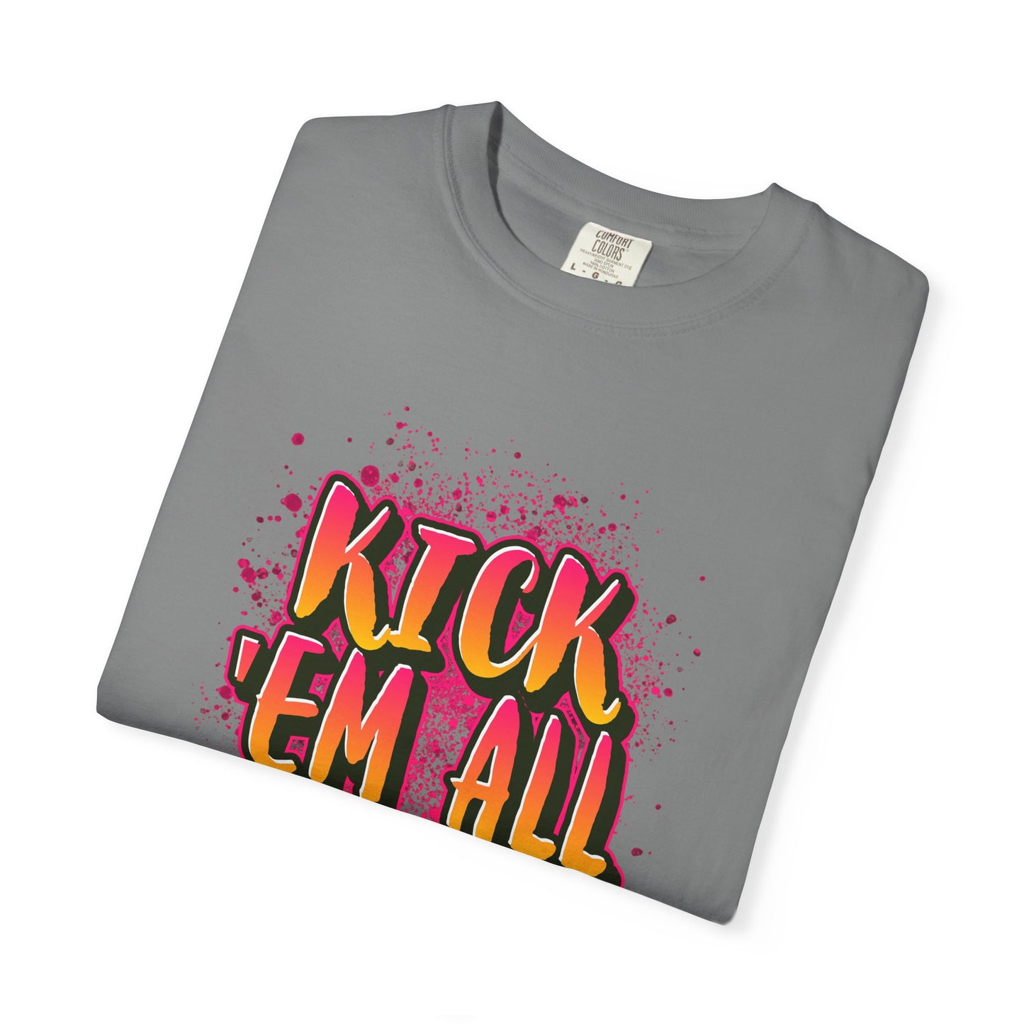 Kick Em All Unisex Heavy Cotton T-Shirt