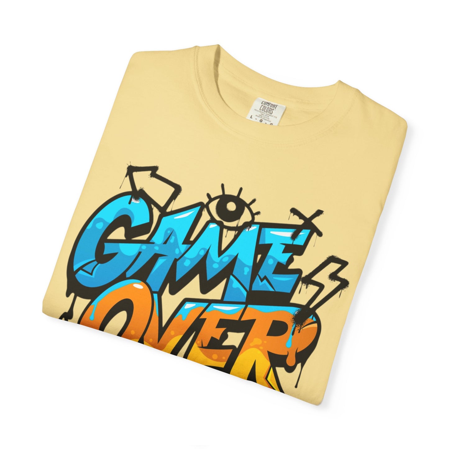 Game Over Unisex Garment-Dyed T-shirt