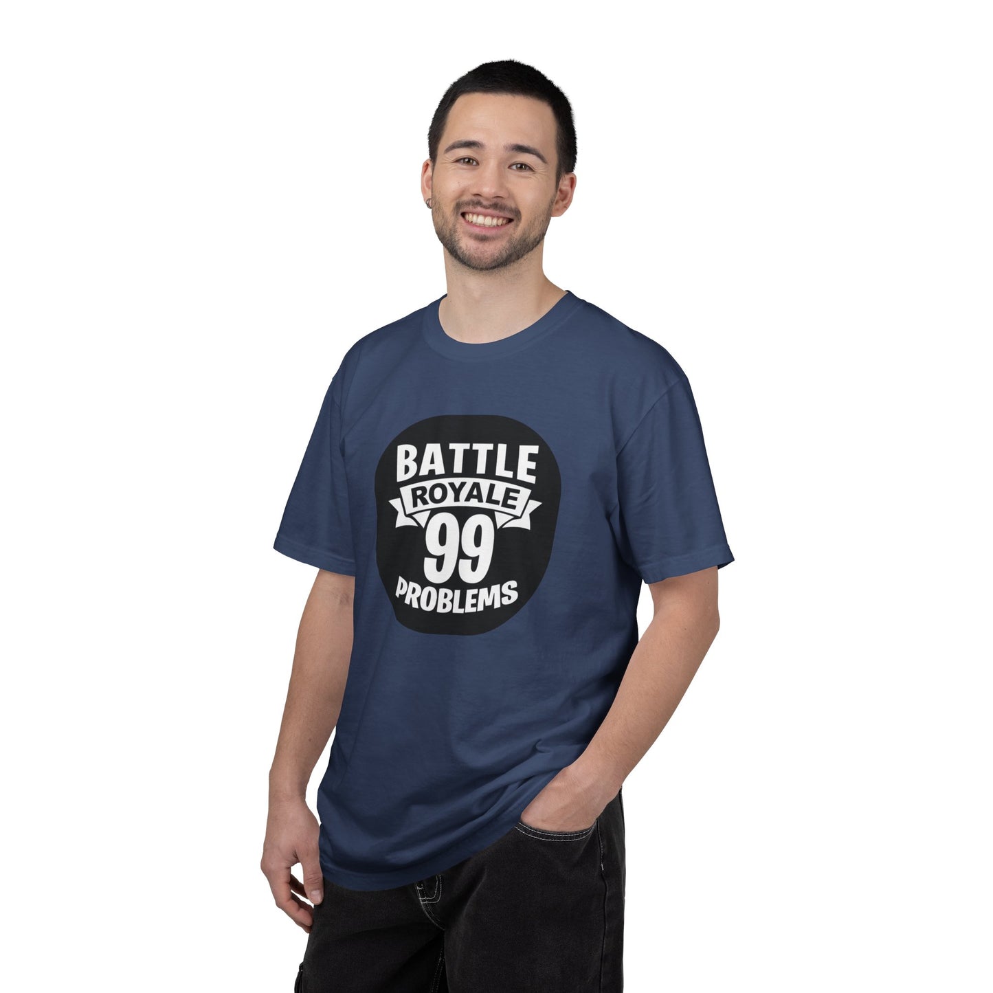 Battle Royal Multiplayer Madness Tee Thrilling Elimination High-Stakes Combat Unisex Heavy Cotton T-Shirt