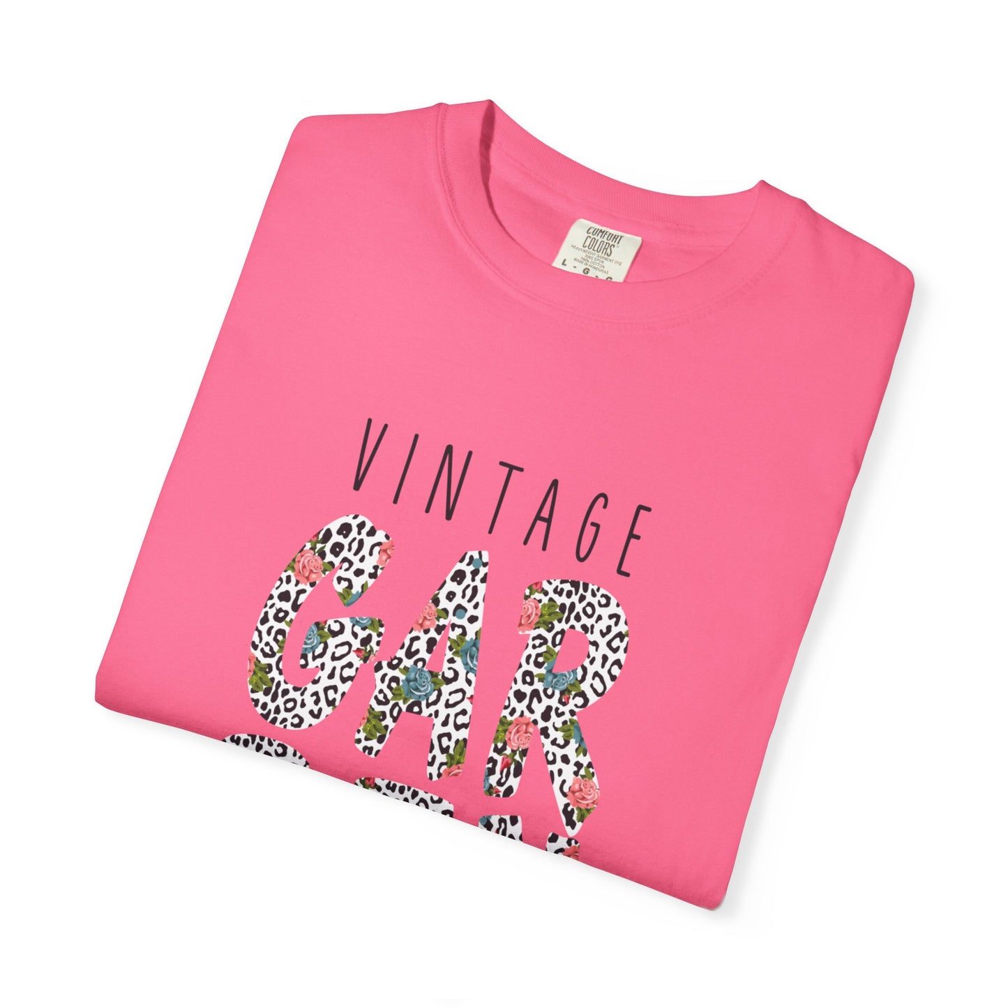 Vintage Garden Rose Heartwarming Lovely Trendy Tee Sweet Charismatic Beautiful Fragrance Happiness Unisex Heavy Cotton T-Shirt