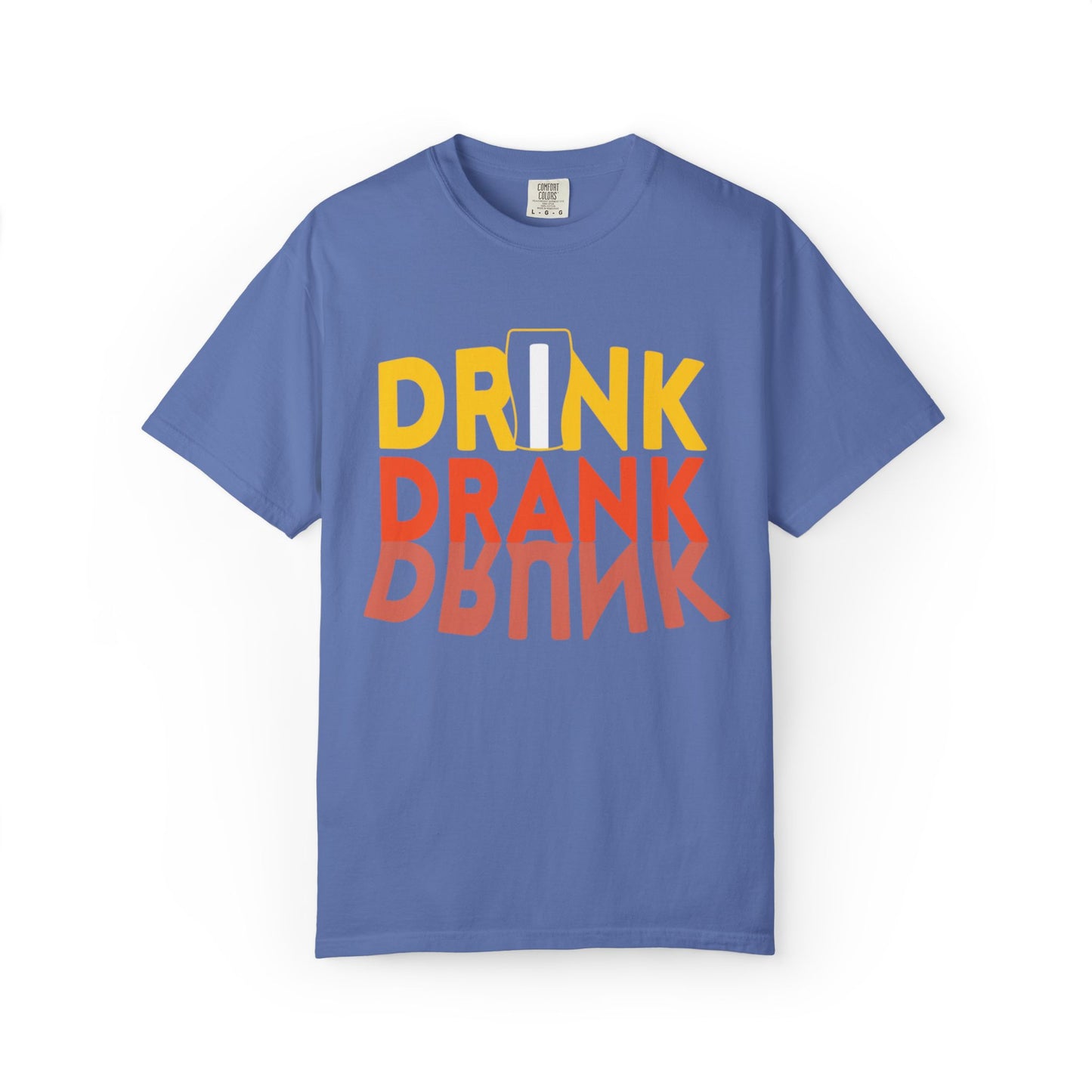 Funny Drink Drank Drunk Want To Drink Beer sarcastic Beer Glass Sip & Smile Unisex Heavy Cotton T-Shirt