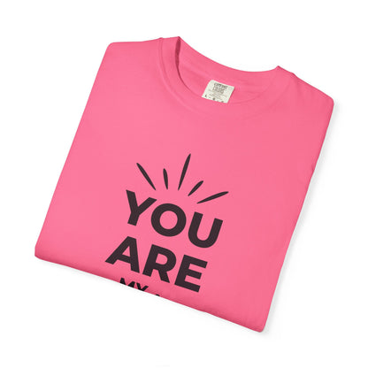 You Are My Sunshine Lovers Tee Hug Rainbow Passion Unconditional Soulful Connection Unisex Heavy Cotton T-Shirt