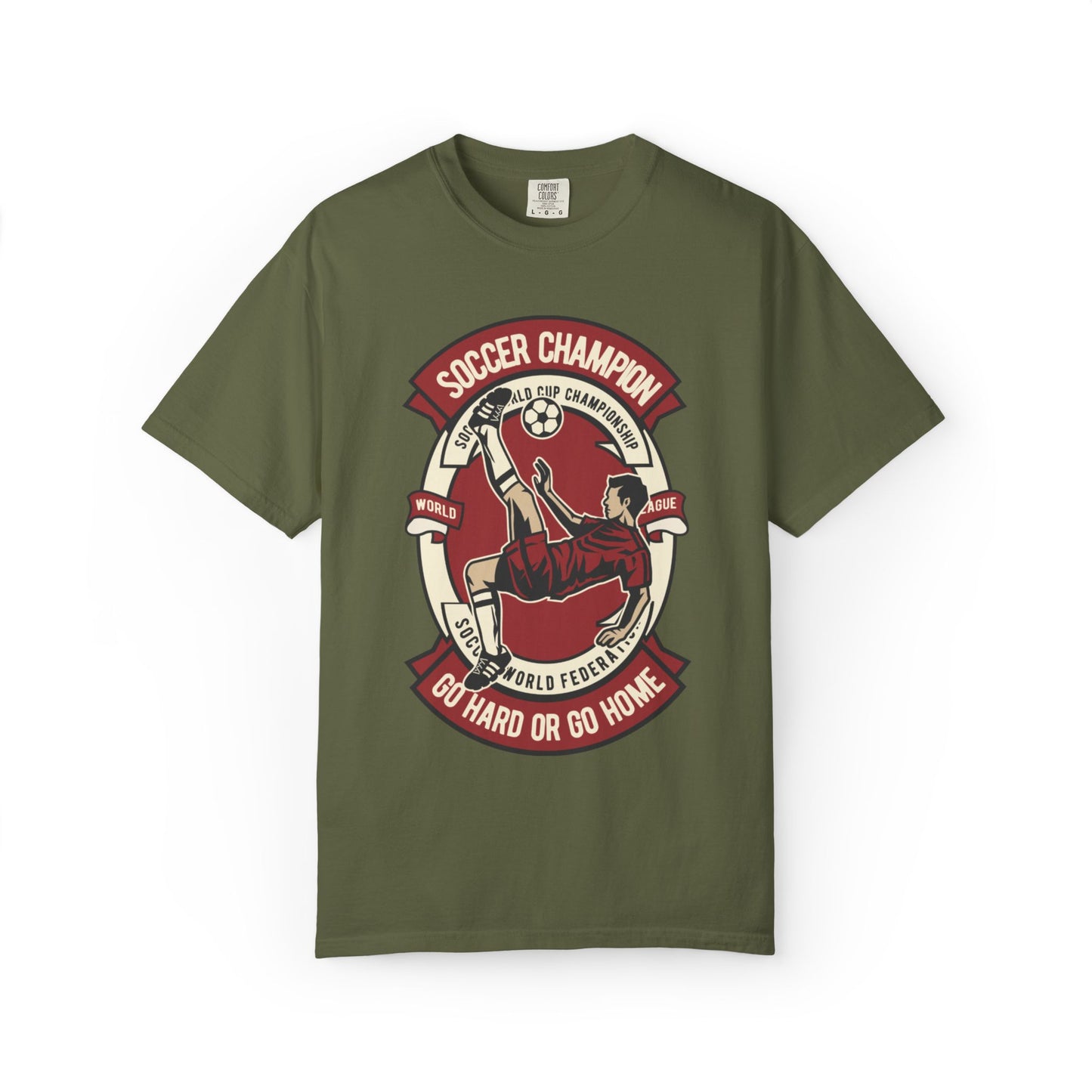 Soccer Champion Heartwarming Sweet Tee Charismatic Passion Unisex Heavy Cotton T-Shirt