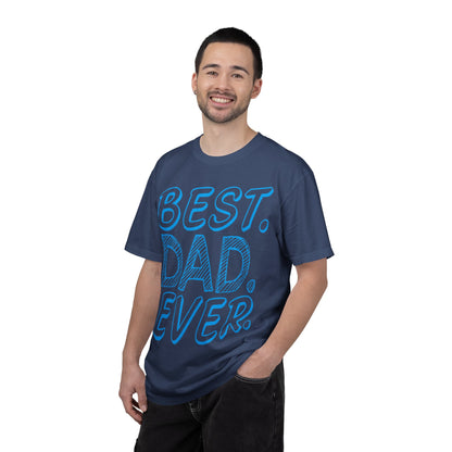 Best Dad Ever Outstanding Supreme Tee Extraordinary Incomparable Champion Unisex Heavy Cotton T-Shirt