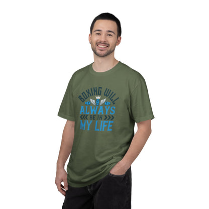 Funny Boxing Will Always Be In My Life Passion Sarcastic Love Boxing Gloves Boxing Legacy Unisex Heavy Cotton T-Shirt