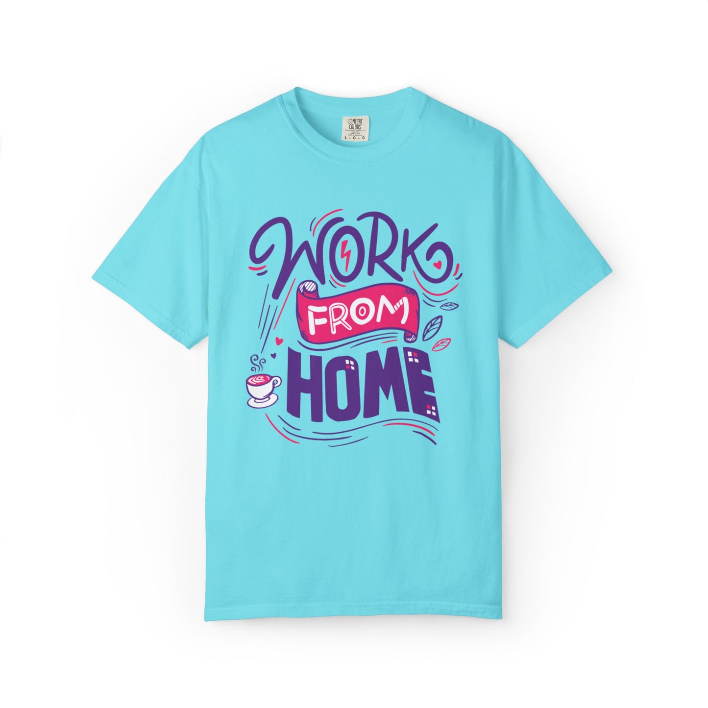 Work From Home Internet Connectivity Remote Work Benefits Virtual Meetings Tee Collaboration Tools Unisex Heavy Cotton T-Shirt