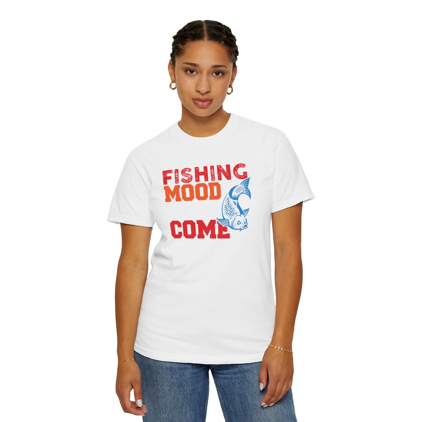 Fishing Mood Fishing Gear Sarcastic Fisherman Fishing Tee Unisex Heavy Cotton T-Shirt