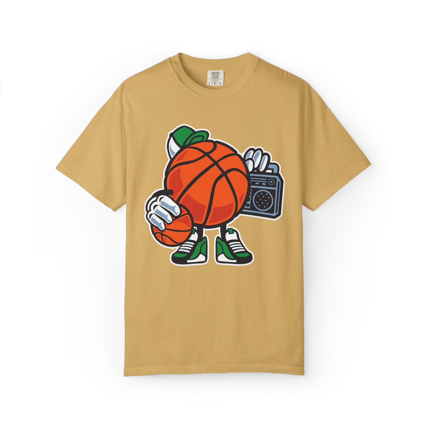 Funny Street Basketball Court King Queens Basketball Lovers Tee Slam Dunk Net Warriors Unisex Heavy Cotton T-Shirt