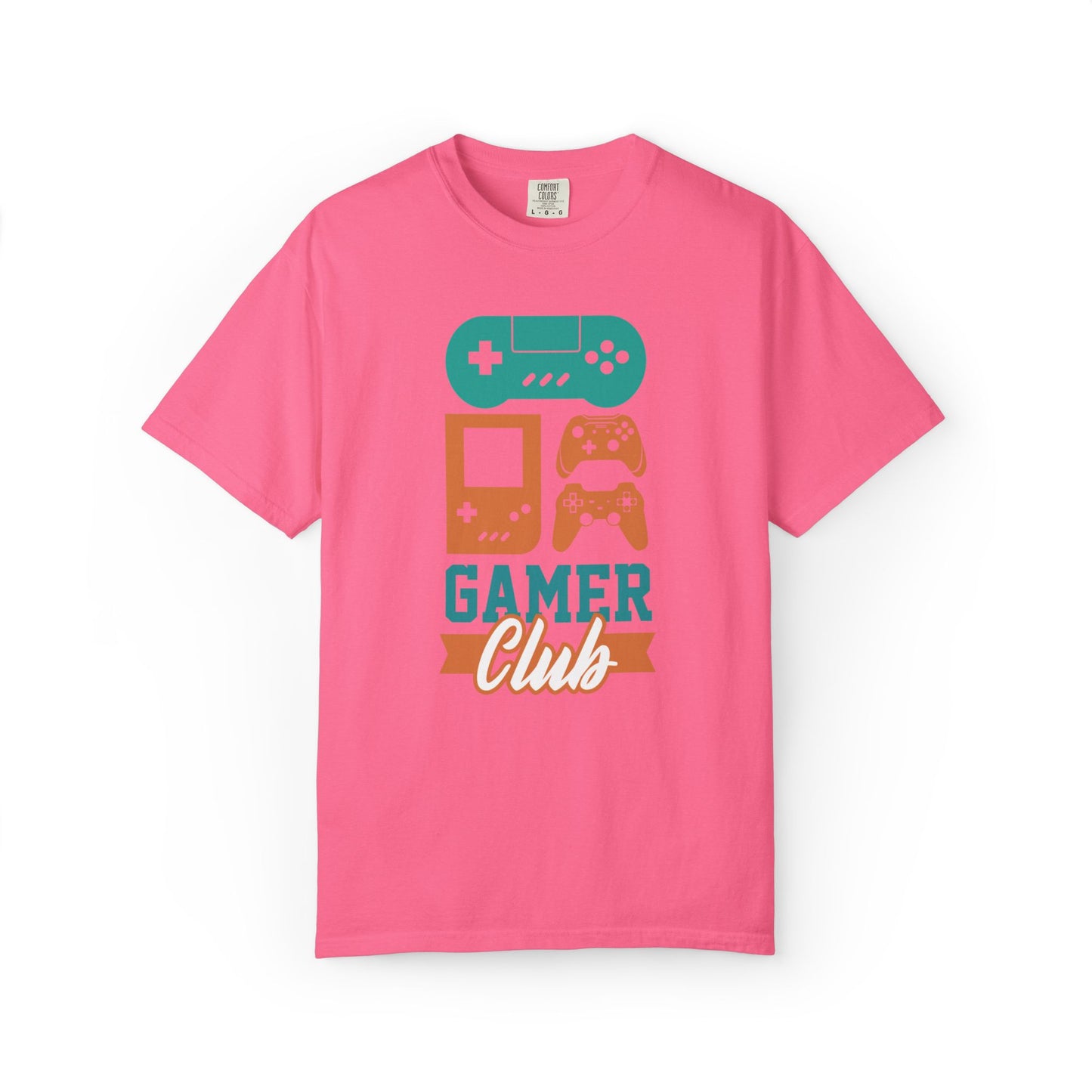 Funny Gamer Club Sarcastic Retro Gaming Gaming Consoles Gaming Community Unisex Heavy Cotton T-Shirt