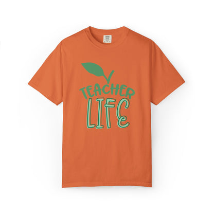 Teacher Life Role Model Supportive Learning Positive Reinforcement Moral Values Unisex Heavy Cotton T-Shirt