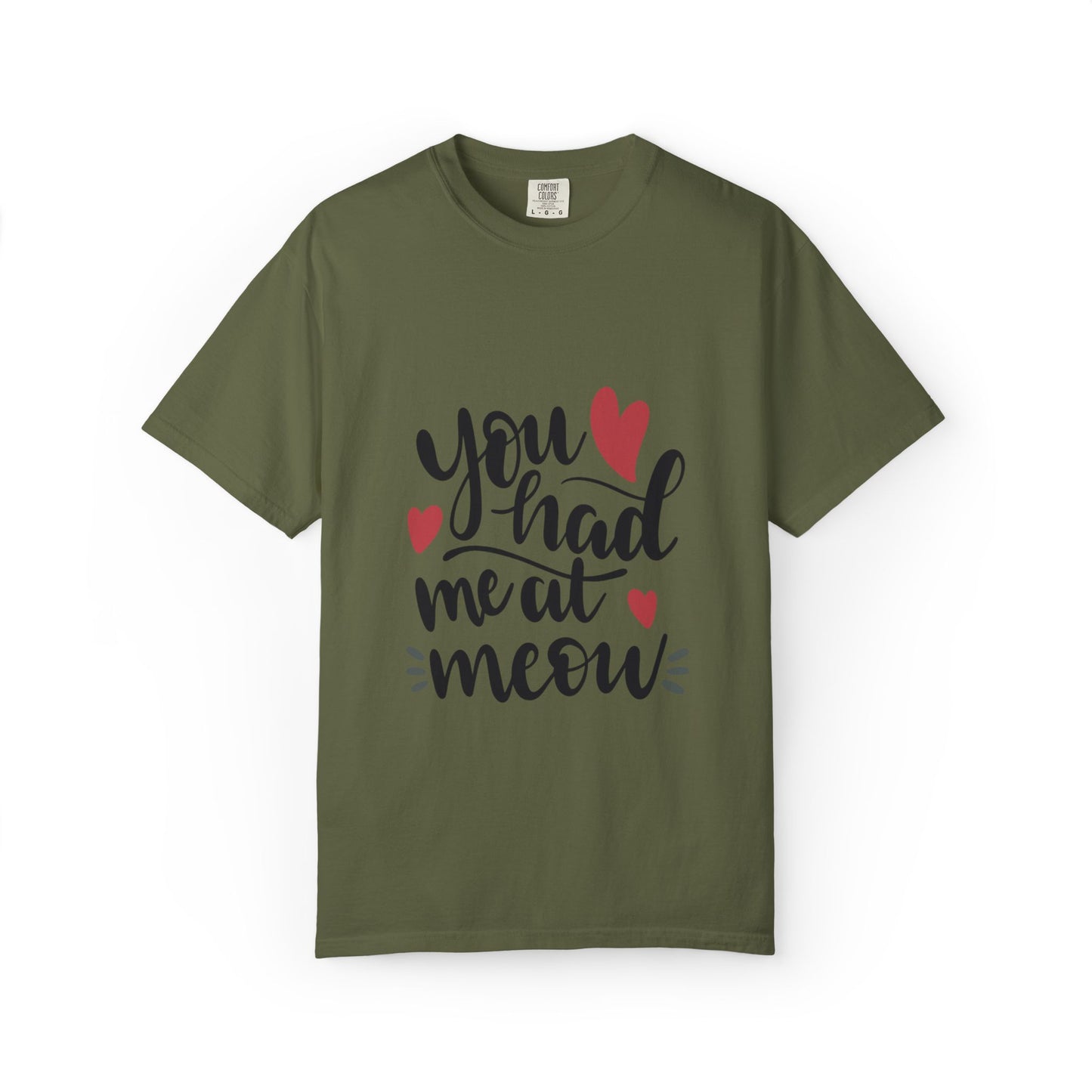 You Had Me At Meow Cats Elegance Tee Unique Furry Charms Quirks And Charisma Unisex Heavy Cotton T-Shirt