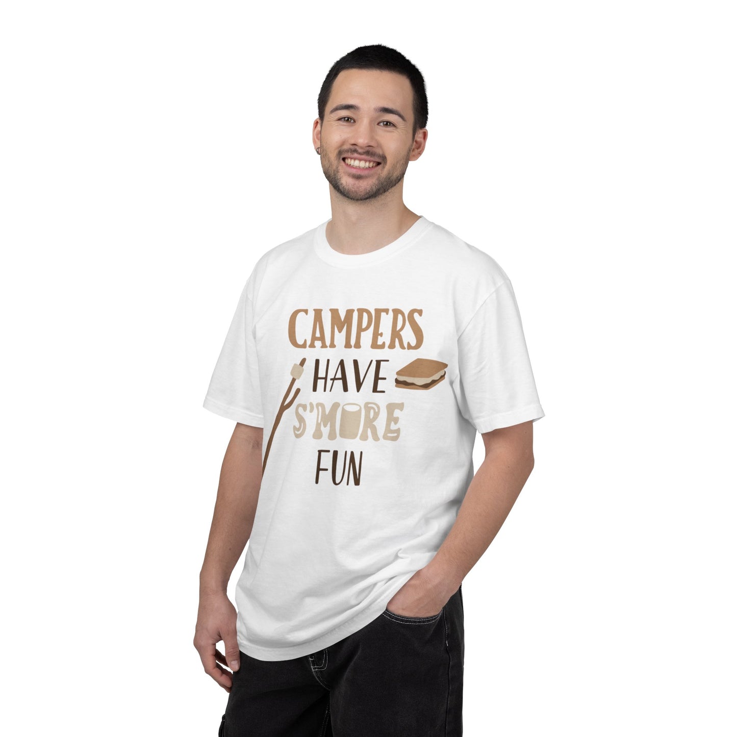 Campers Adventure Mountain Tee Belays Ropes Fun Activities Unisex Heavy Cotton T-Shirt