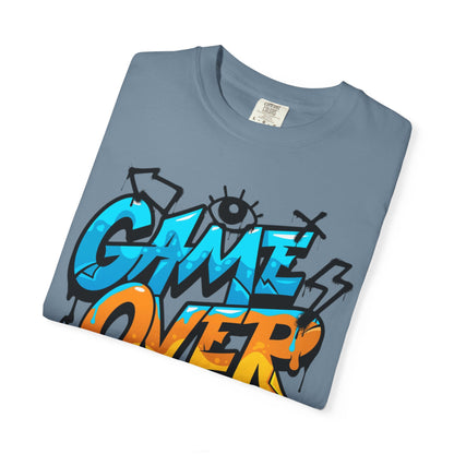 Game Over Unisex Garment-Dyed T-shirt