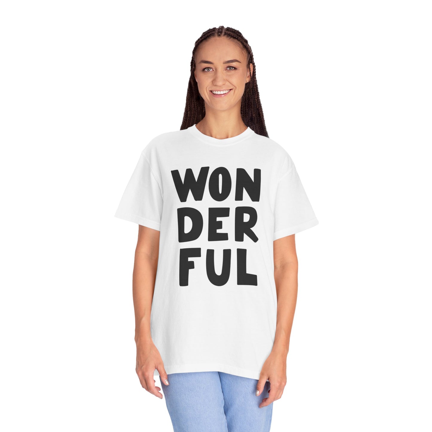 Wonderful Encouragement Self-belief Tee Moral Support Hopefulness Positivity Beautiful Unisex Heavy Cotton T-Shirt