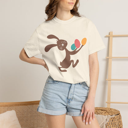 Easter Day Holy Week Spring Festival Tee Christian Holiday Easter Eggs Good Friday Unisex Heavy Cotton T-Shirt