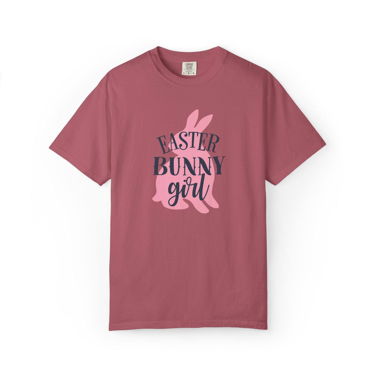 Easter Bunny Girl Holy Week Celebration Spring Festival Tee Christian Holiday Excitement Eggs Good Friday  Unisex Heavy Cotton T-Shirt