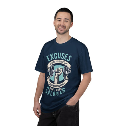 100% cotton (fiber content may vary for different colors) Medium fabric (5.3 oz/yd² (180 g/m²)) Dedicated Yourself To Becoming Your Best Don’t Burn Calories Unisex Heavy Cotton T-Shirt