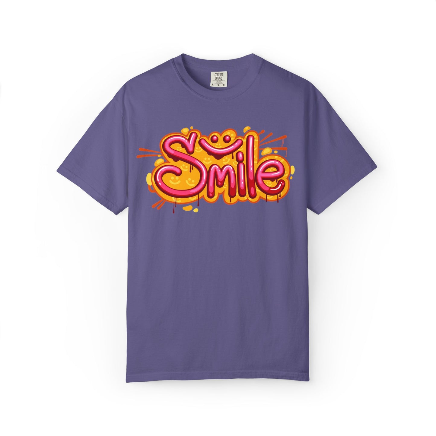 Smile Unisex Garment-Dyed T-shirt