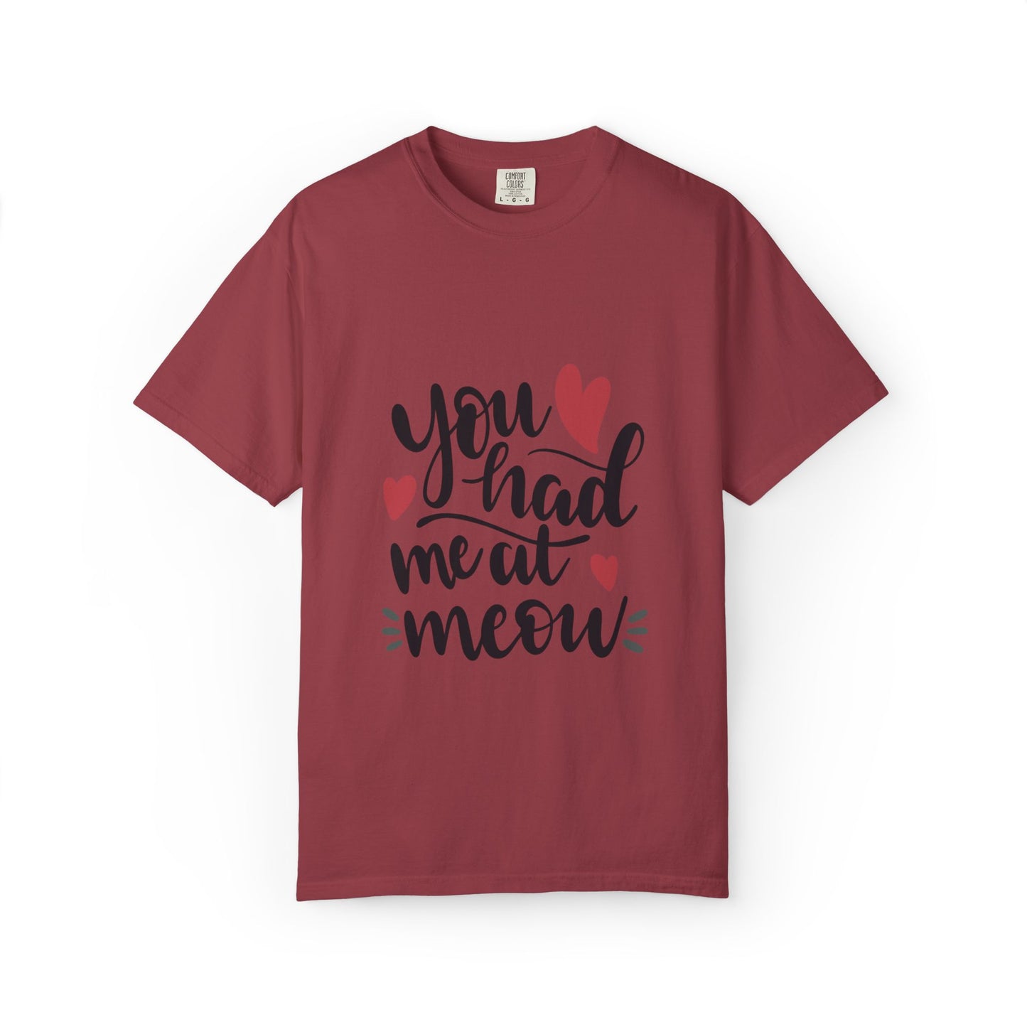 You Had Me At Meow Cats Elegance Tee Unique Furry Charms Quirks And Charisma Unisex Heavy Cotton T-Shirt