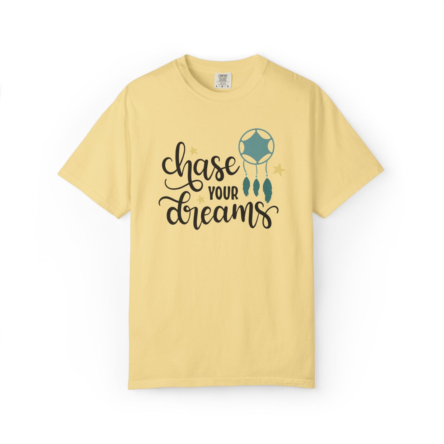 Chase Your Dreams Creativity Imagination Tee Determination Reach For The Stars Unisex Heavy Cotton T-Shirt