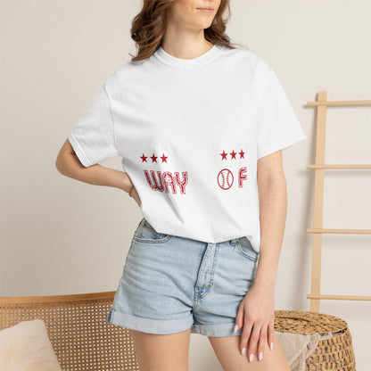 Funny Baseball Is A Way Of Life Sarcastic Deep Love Happiness Passion Baseball lovers Sports Preference Unisex Heavy Cotton T-Shirt