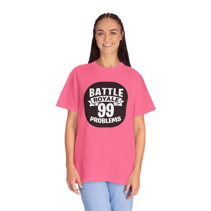 Battle Royal Multiplayer Madness Tee Thrilling Elimination High-Stakes Combat Unisex Heavy Cotton T-Shirt