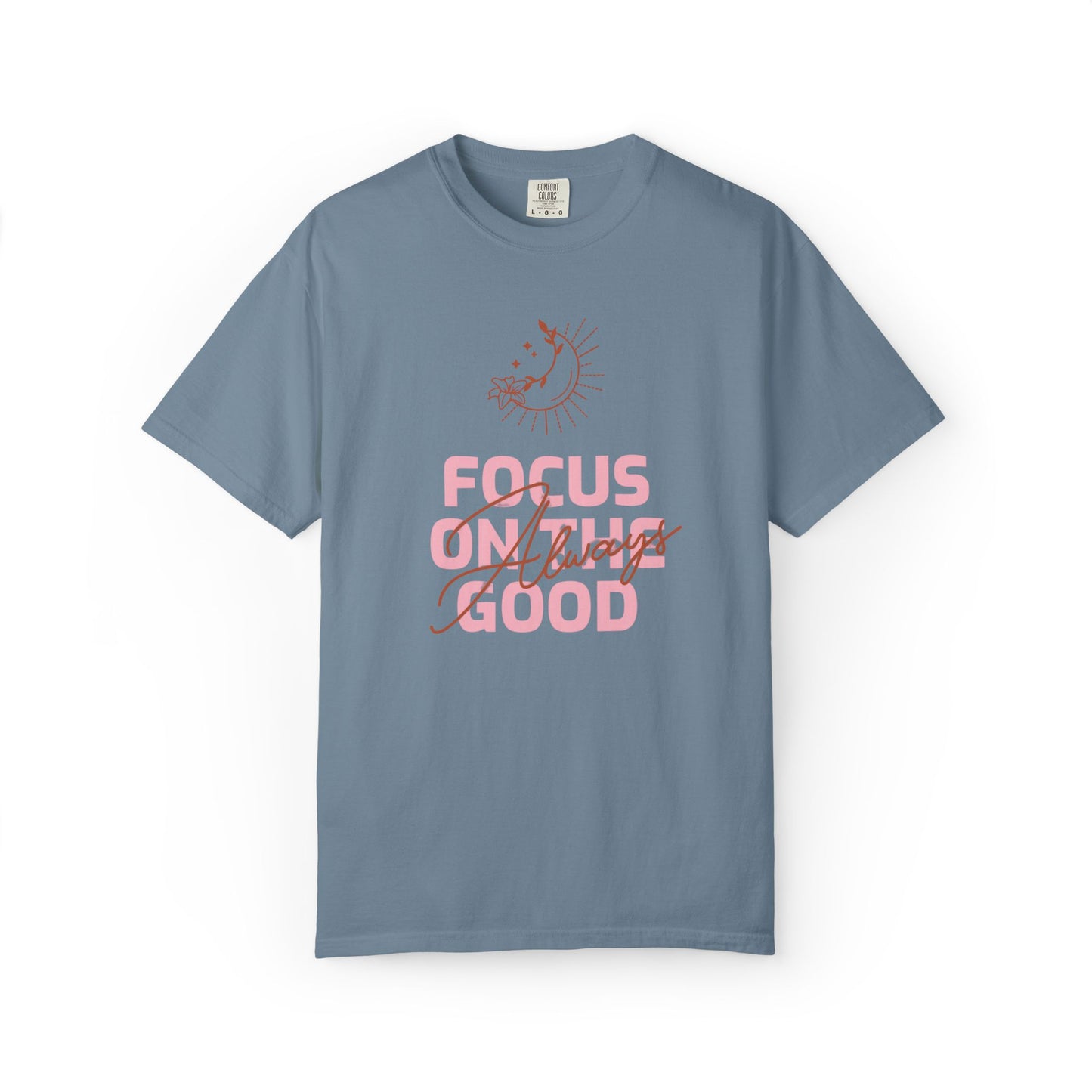 Focus on Good Trendy Tee Travel Addict Exploring Adventurous Tour Lover Tourist Journey Unisex Heavy Cotton T-Shirt