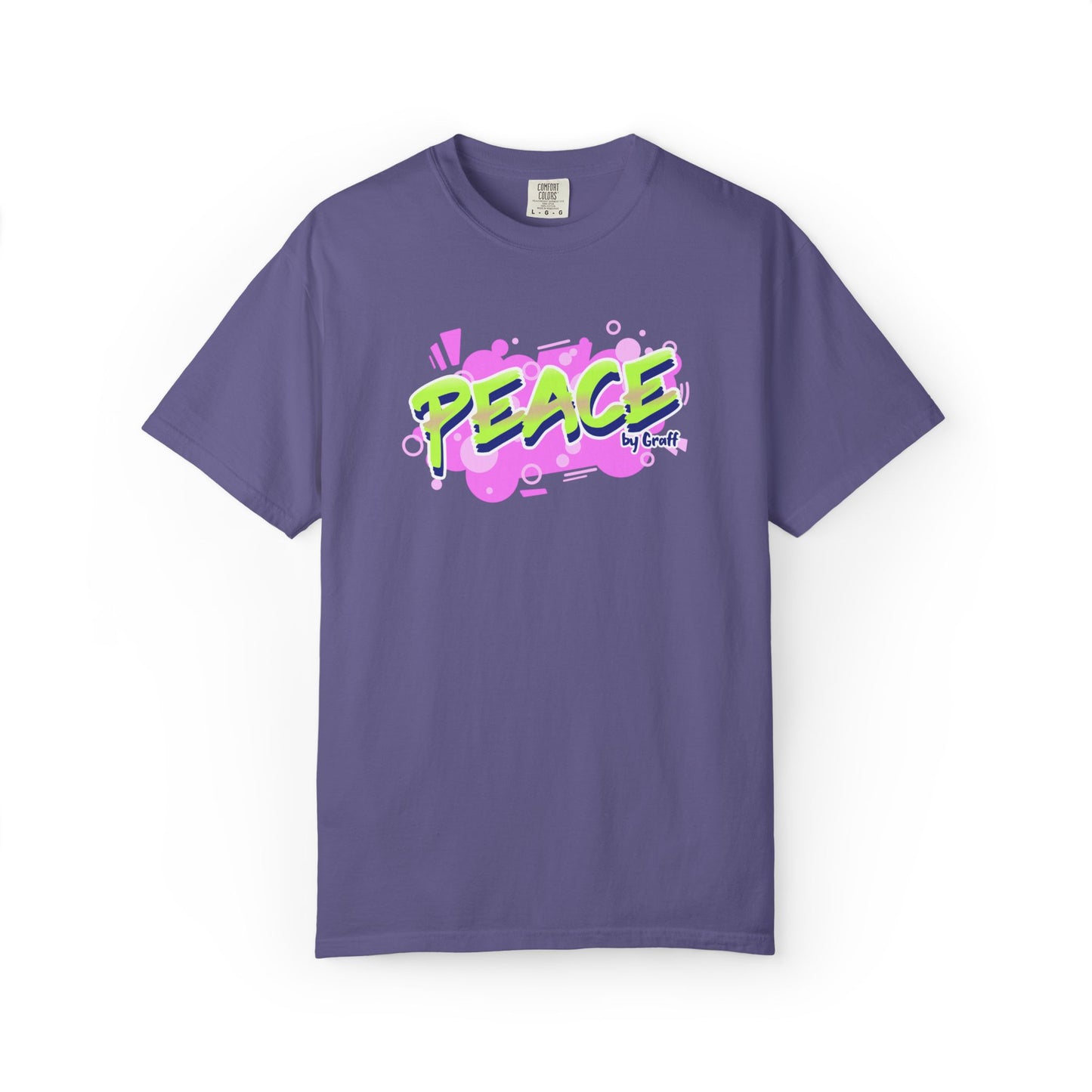 Graffiti Logo Maker Featuring Bubbly Graphics Unisex Heavy Cotton T-Shirt