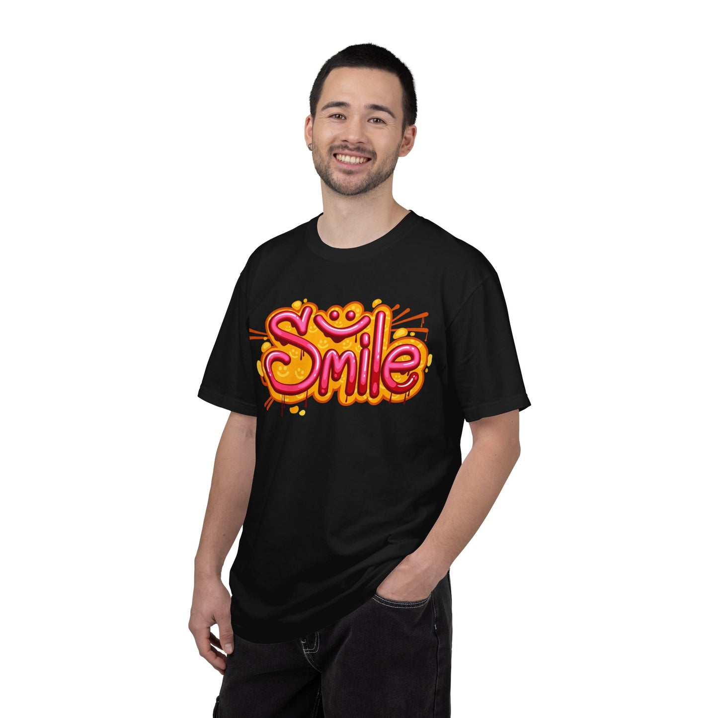 Smile Unisex Garment-Dyed T-shirt